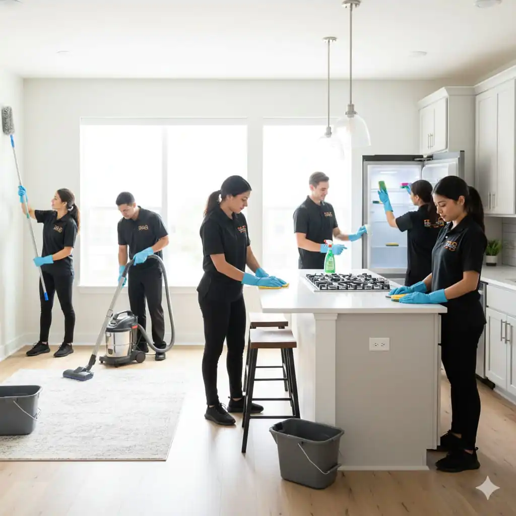 Full Home Living Room & Hall Deep Cleaning