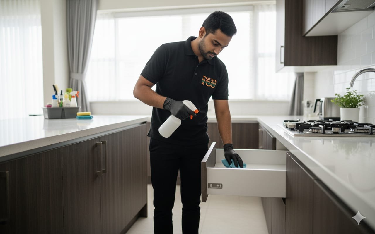 The Urban Service Professional Photos (35) Kitchen Interior Cleaning
