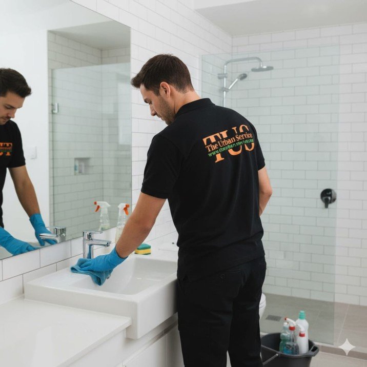 housekeeping facility management in ahmedabad floor scrubbing